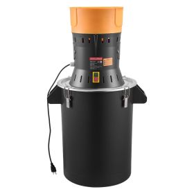 Electric Grain Mill Grinder, 600W High Power Commercial Spice Grinder, 14 Gal Pulverizer Powder Machine with Galvanized Sharp Blades, for Dry Gra