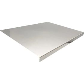 XXL Cooked Meat Baking Tray, Double-sided Cutting Board, Stainless Steel Rolling Plate, Breakfast Tray, Suitable For Fruits, Vegetables, Meats, F (Option: 30CM40CM)